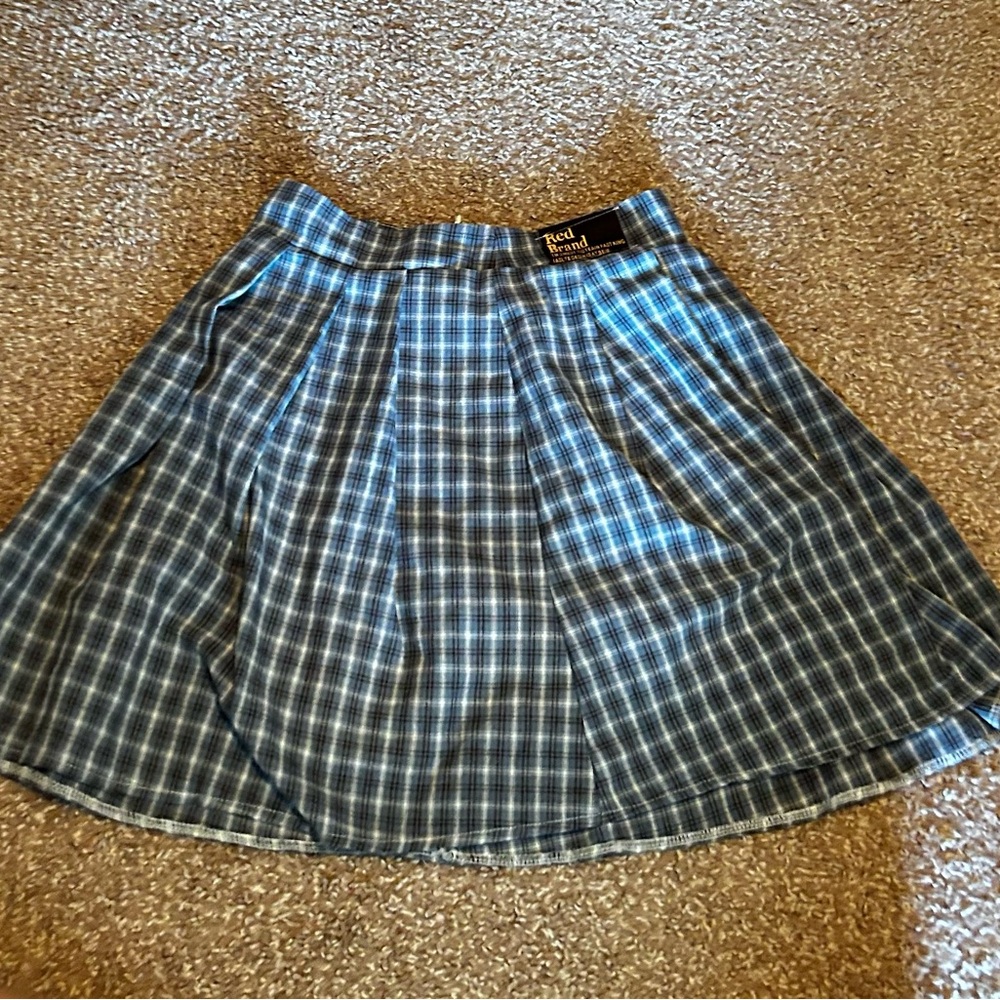 Vintage skirt with shorts built in